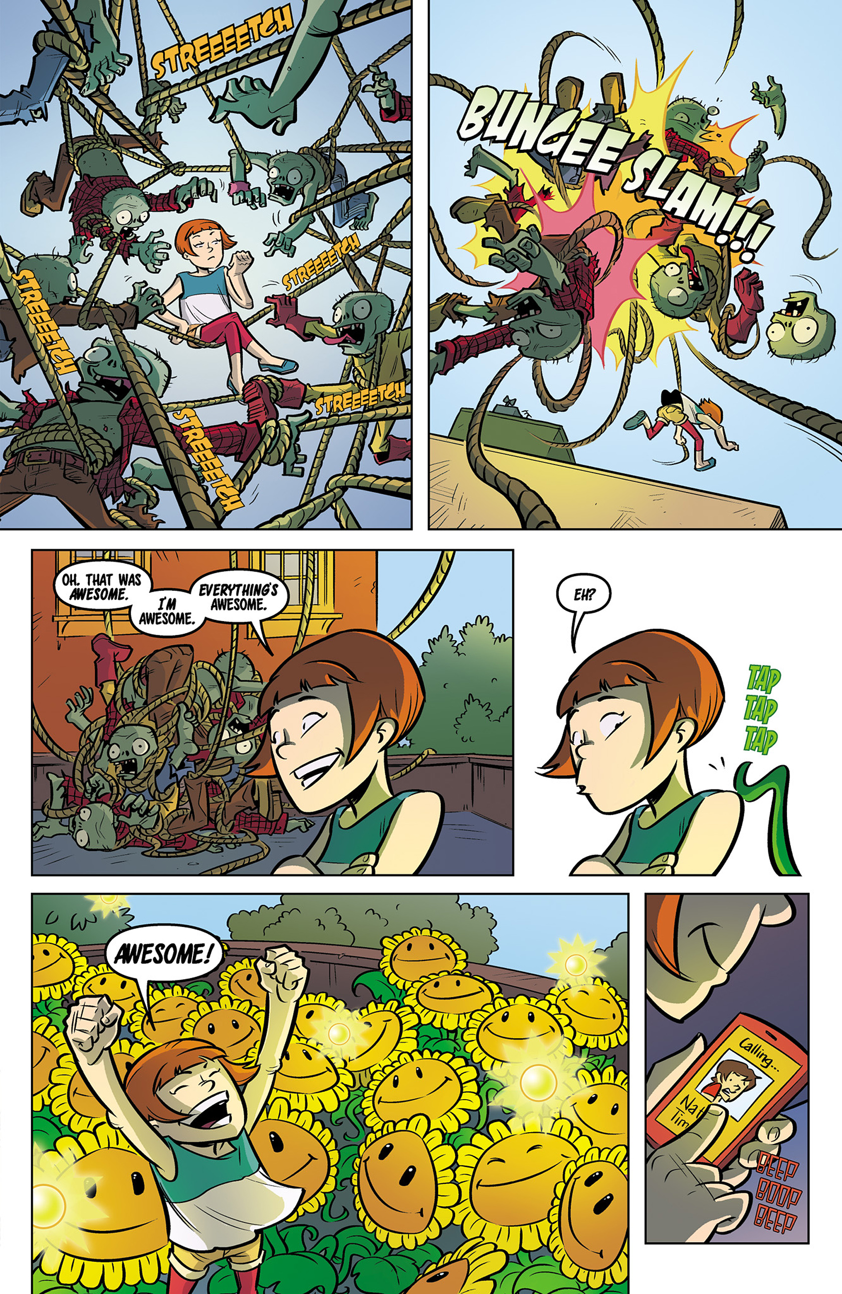 Plants vs. Zombies: Lawnmageddon (2013), Issue 2 by Paul 
