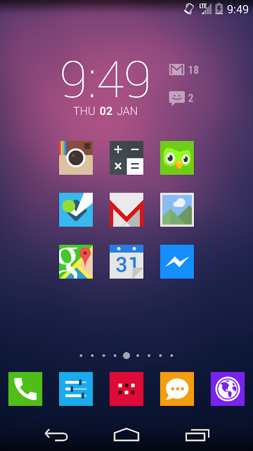 Minimal UI Go Nova Apex Theme v2.6 APK mobile9