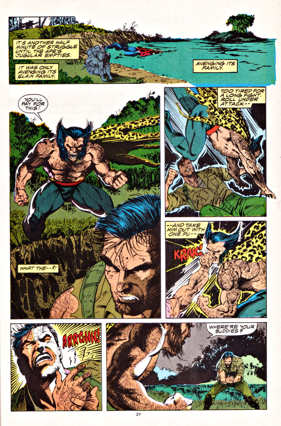 Best Fight Scenes in xmen comics Page 6