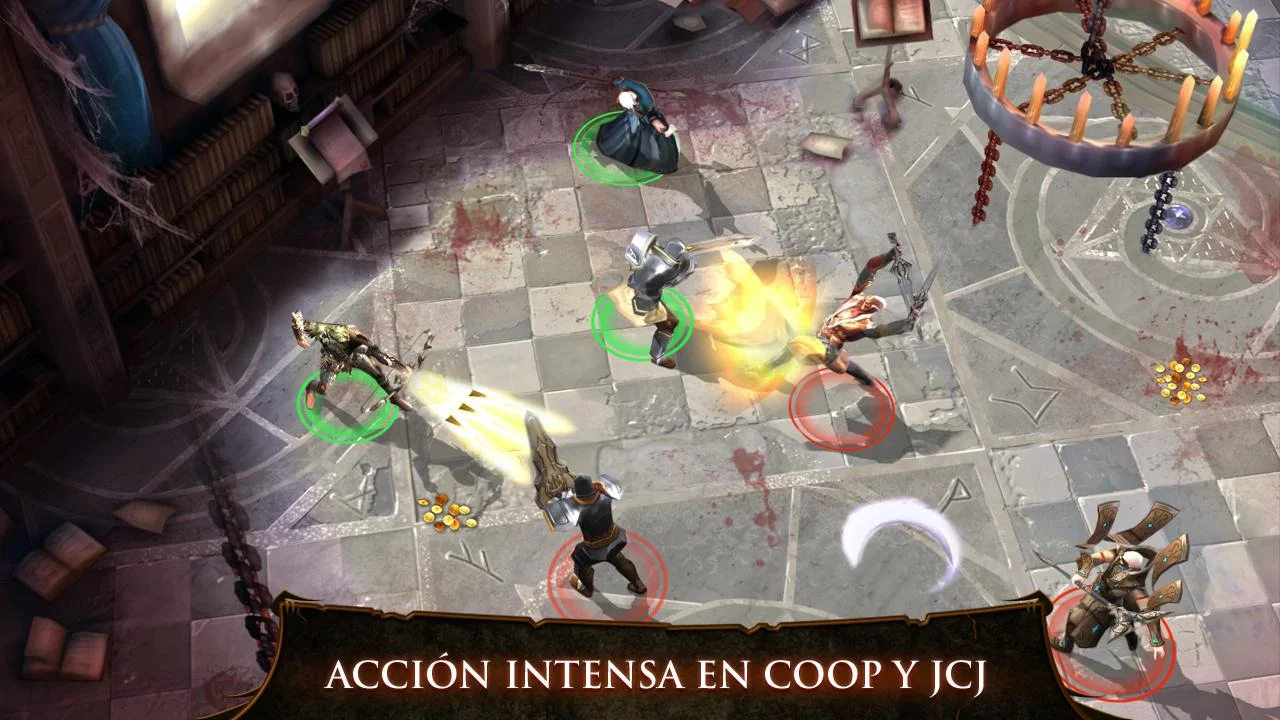Dungeon Hunter 4 1.6.0 MOD APK (Oro y Cristales Ilimitados)