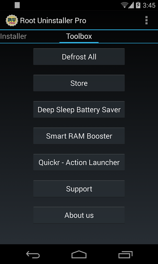 Root Uninstaller Pro v5.5.120306 APK 4pda