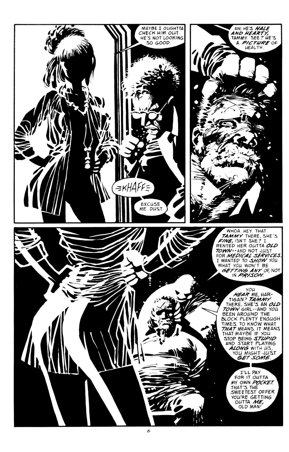 Comic Sin City That Yellow Bastard Issue 3