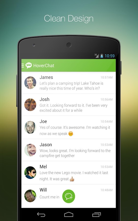 HoverChat (formerly Ninja SMS) v2.0.3 APK apkmania