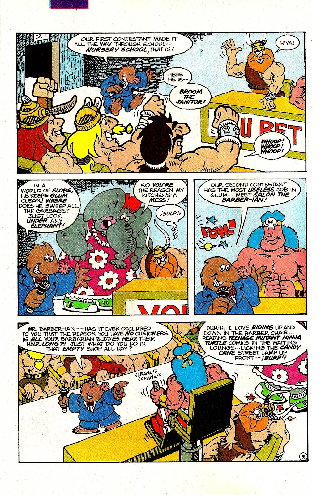 Comic Teenage Mutant Ninja Turtles Adventures 1989 Issue 9