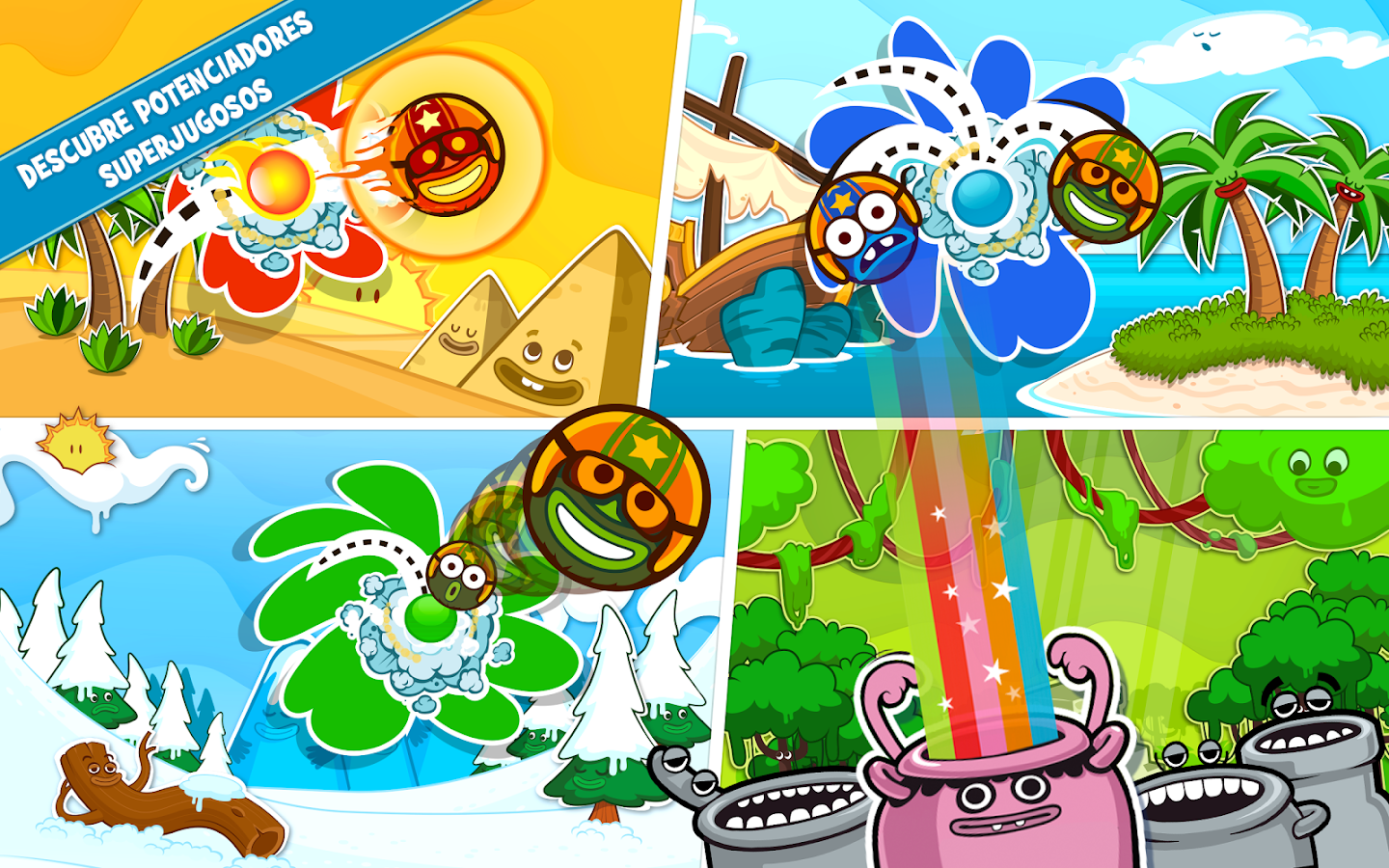 Papa Pear Saga Mod V1.14.0 [Vidas y Booster Ilimitados] Full APK para android