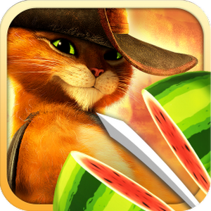 Fruit Ninja Puss İn Boots / Galaxy Mini 2 İçin
