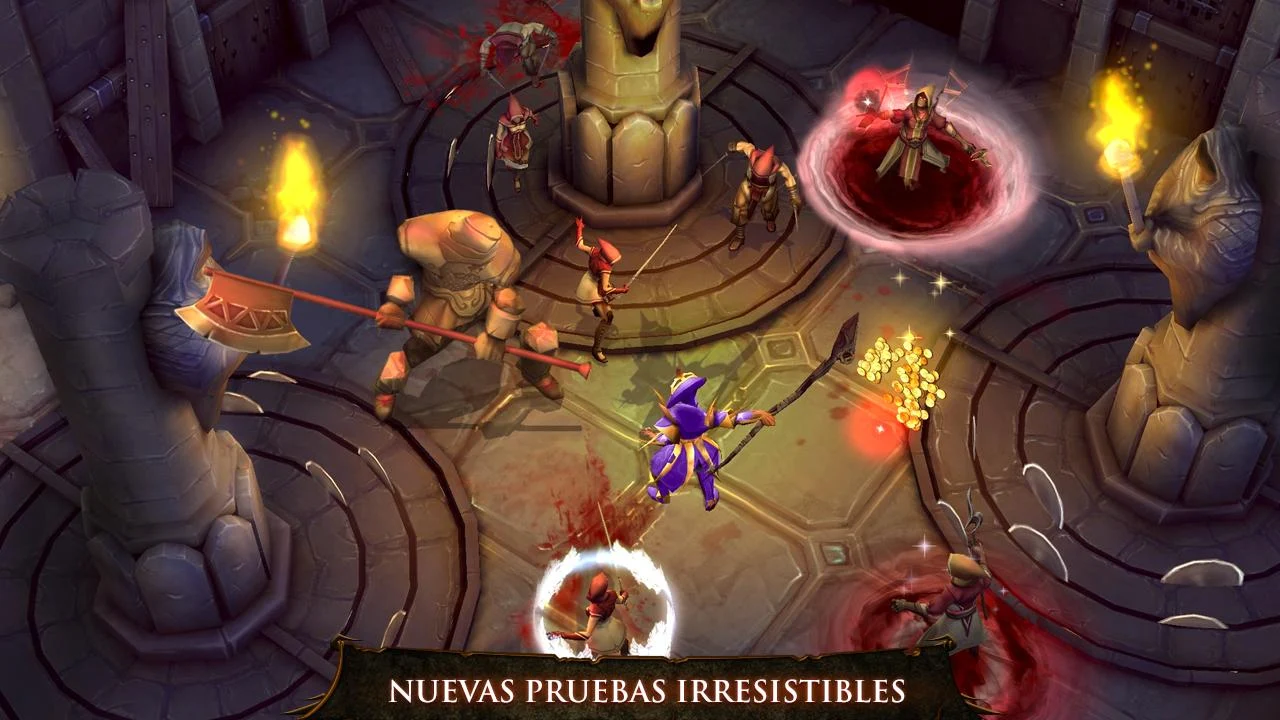Dungeon Hunter 4 1.6.0 MOD APK (Oro y Cristales Ilimitados)
