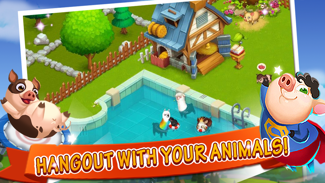 Happy Farm:Candy Day V2.4.5 APK MOD (Dinero Ilimitado) Full para android