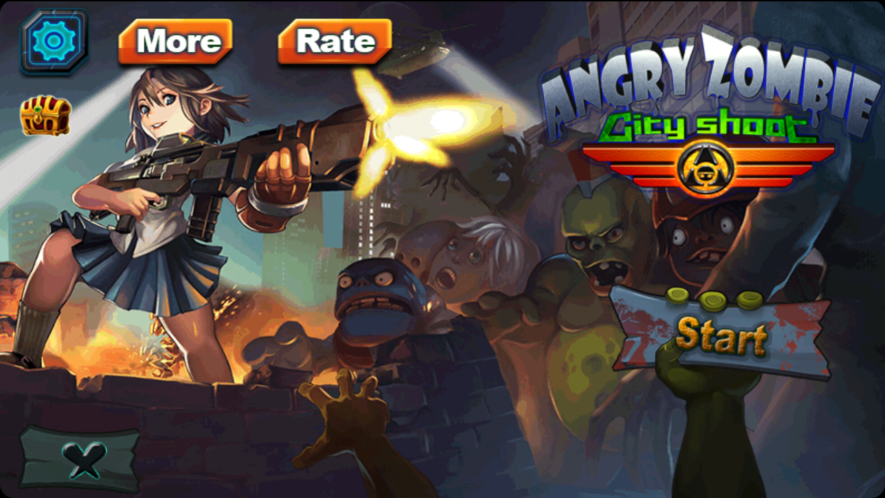 Angry Zombie: City Shoot V1.0 APK MOD [Dinero Ilimitado] Full para android