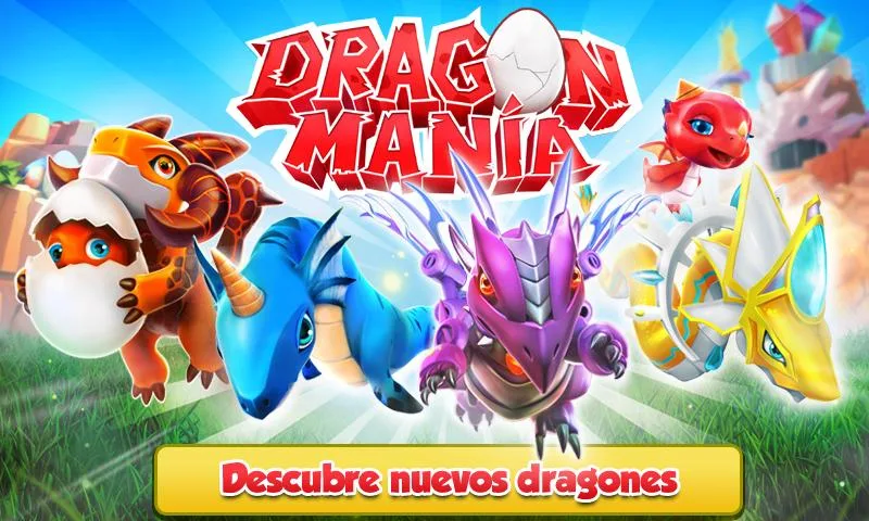 Dragon Mania v3.0.0 APK MOD (Oro y Cristales Ilimitados) Descargar Gratis