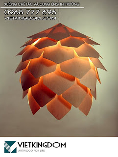 ĐÈN GỖ TRANG TRÍ - 14