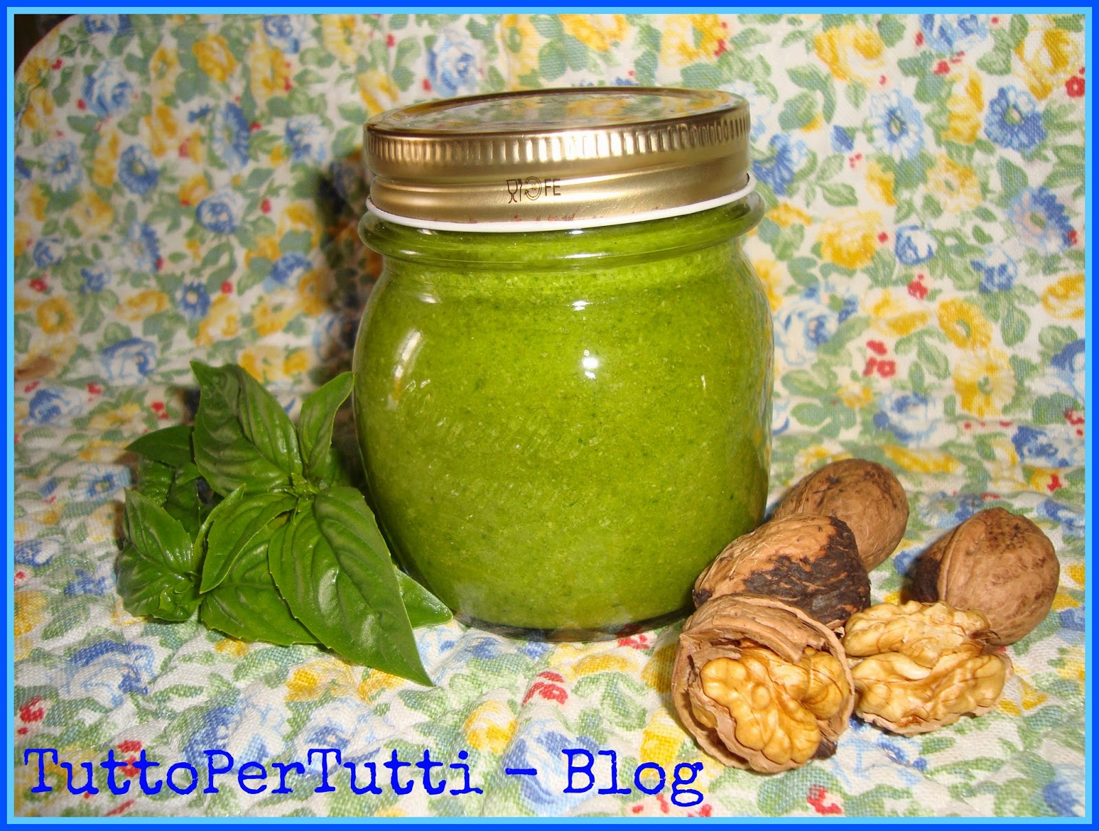 TuttoPerTutti PESTO DI NOCI E BASILICO