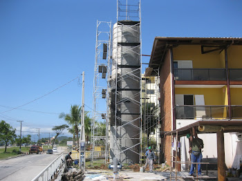 Torre caixa dágua do Hotel Costa Norte em Craguatatuba.