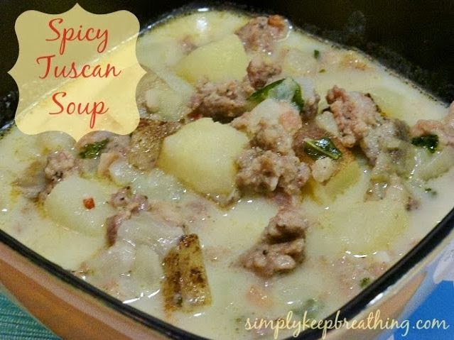 Spicy Tuscan Soup Recipe