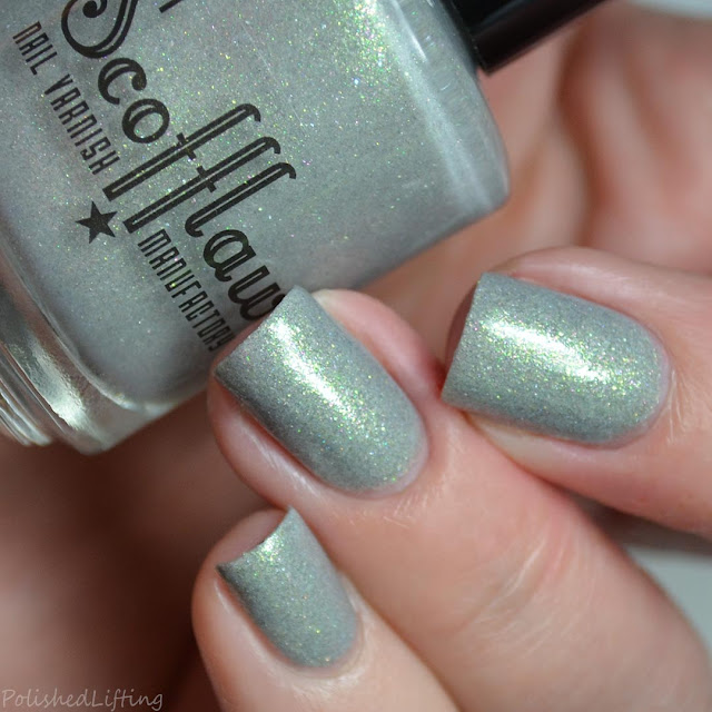 green gray nail polish