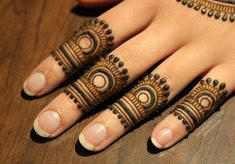 45 Latest Finger Mehndi Designs
