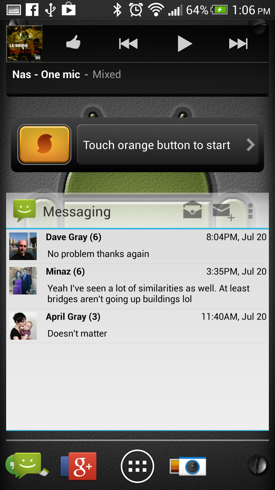 Android Pro Widgets Stock Google Theme