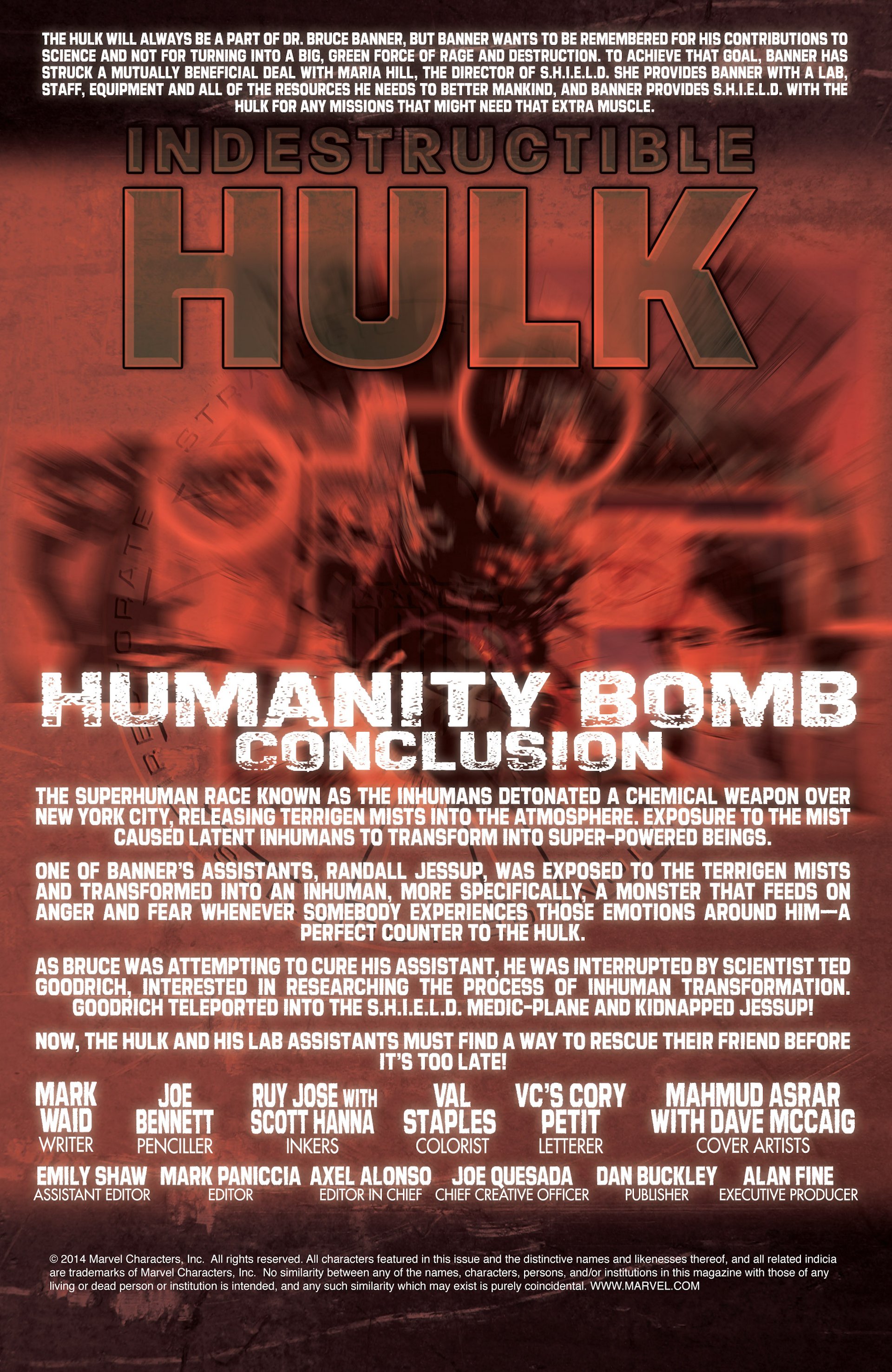 Read online Indestructible Hulk comic -  Issue #20 - 2