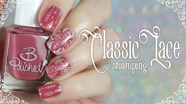 B Polished Classic Lace Stamping