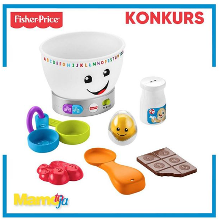 Wygraj Edukacyjny Mikser Malucha od Fisher-Price Konkurs