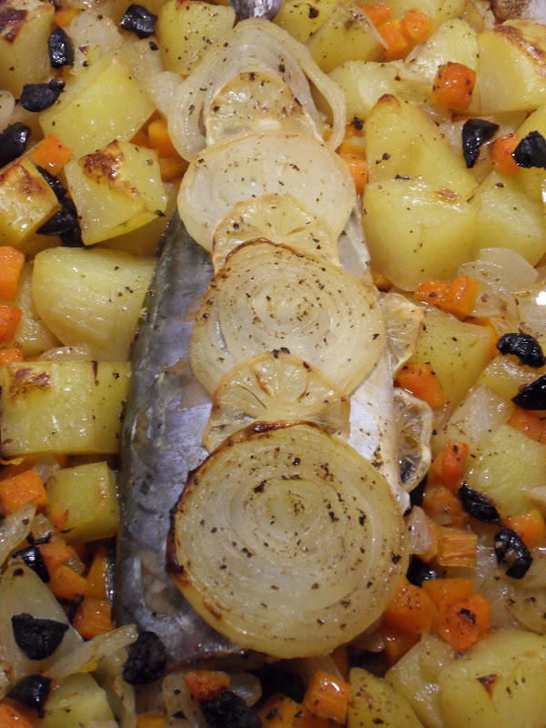 Diana's Cook Blog: Poisson cuit au four