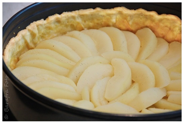 Barafras Kochlöffel: Birnen-Schokoladen-Tarte mit Kardamom