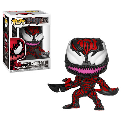 pop Carnage’s red and black figure
