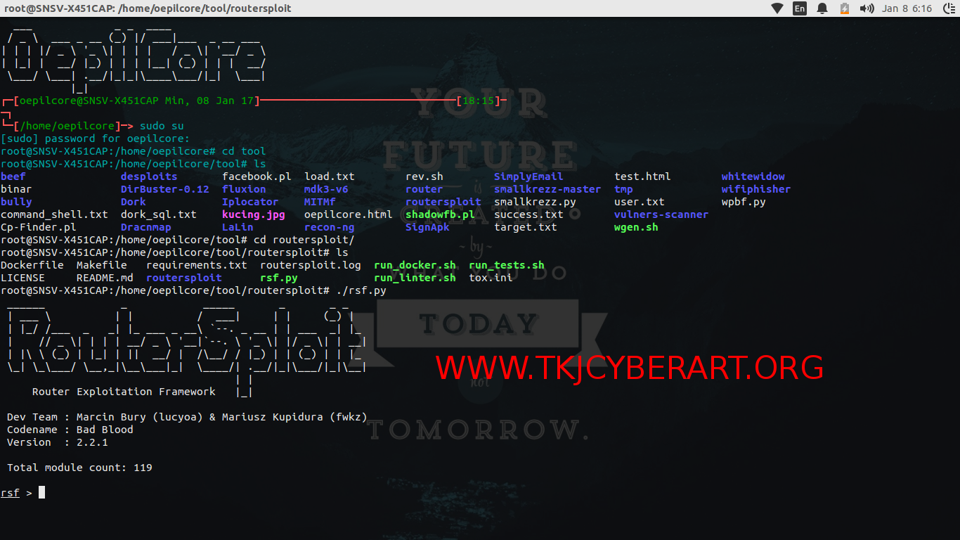 Exploit Router Dengan RouterSploit Di Ubuntu ande ande lumoet