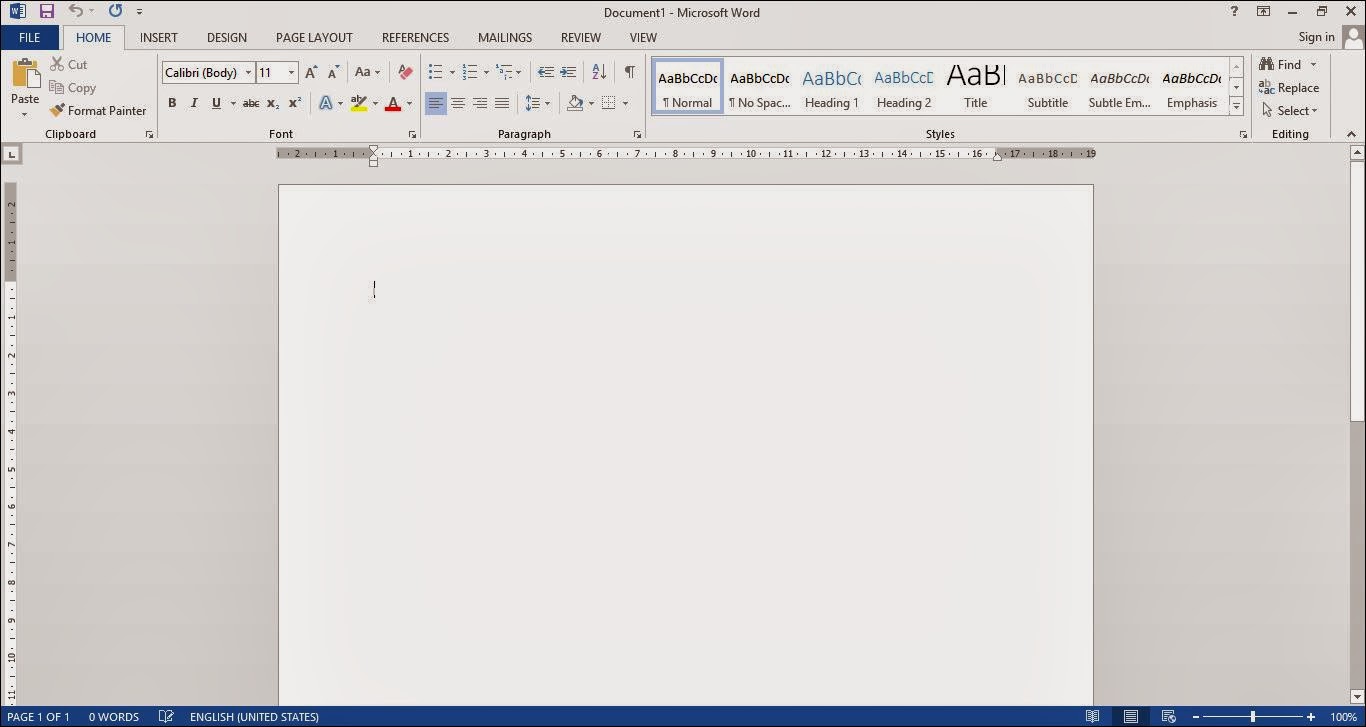 CARA MENAMPILKAN RULER PADA MICROSOFT WORD 2013 Kedai Tutorial