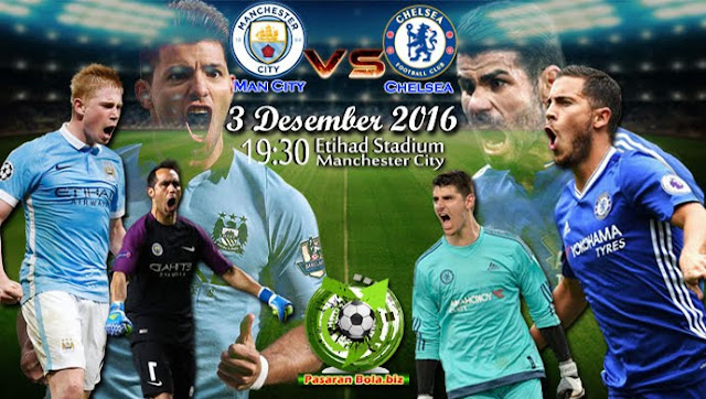 Manchester City x Chelsea (3/12/2016)- Horário, data, prognóstico e TV (Premier League)