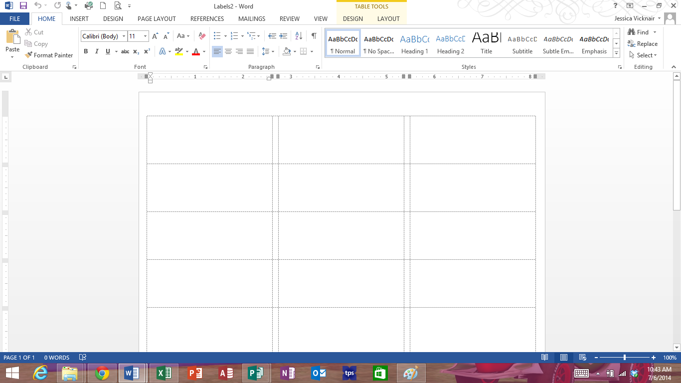 How to Make Labels Using Microsoft Word Pride and Primary