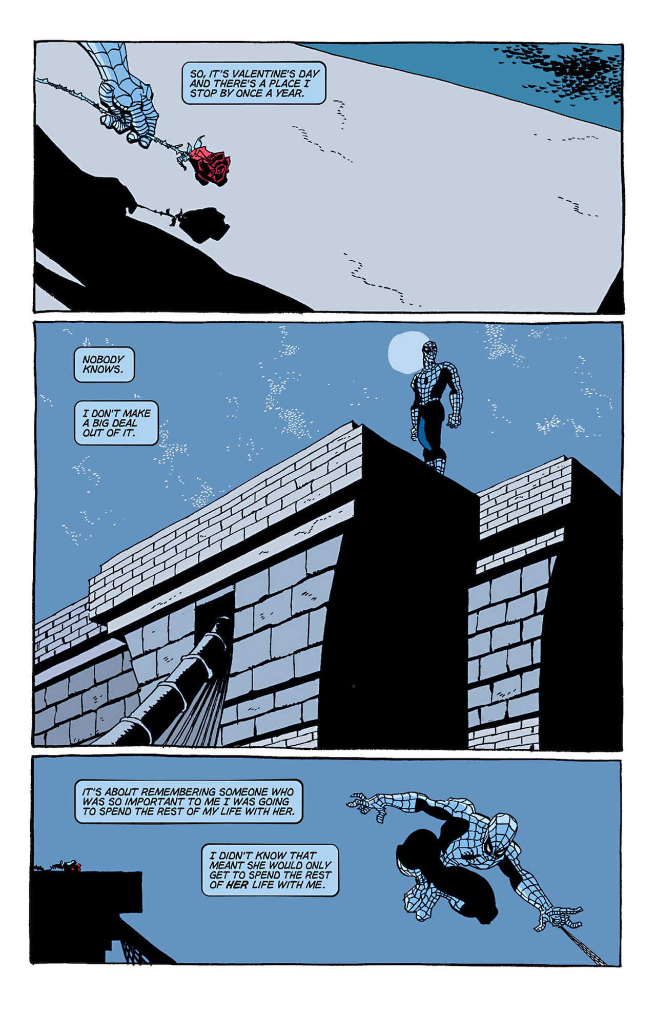 Read online Spider-Man: Blue comic -  Issue #1 - 4
