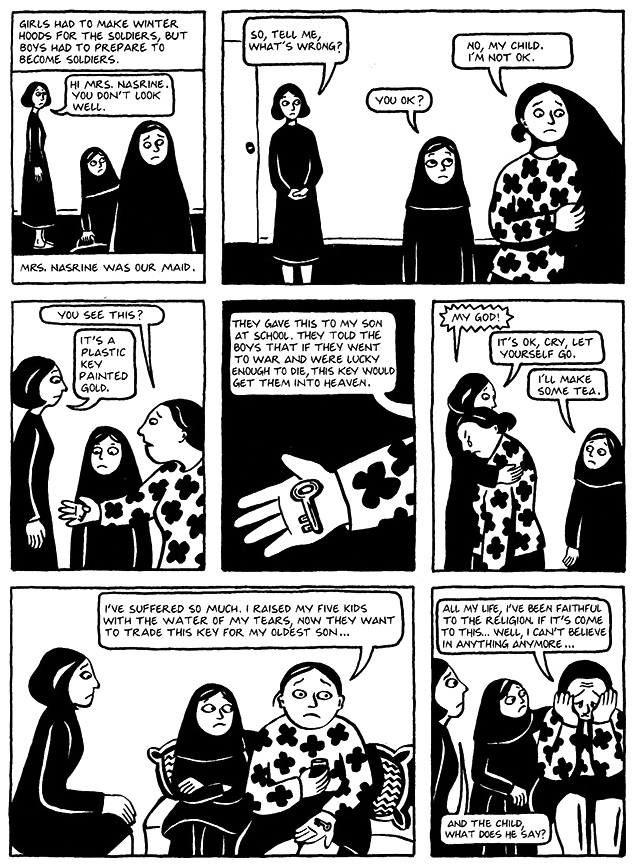 Read Persepolis 1, Section 13 The Key, Page 97
