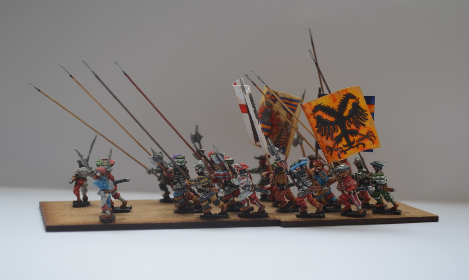 28mm Medieval Renaissance Italian Wars  French Flags 