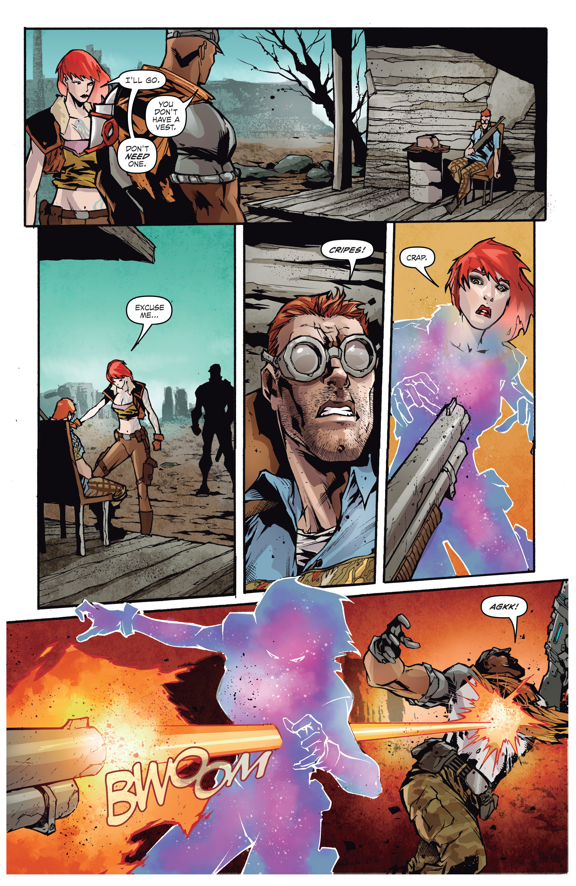 Read online Borderlands: The Fall of Fyrestone comic -  Issue #2 - 6