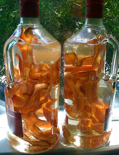 Bacon Infused Vodka2