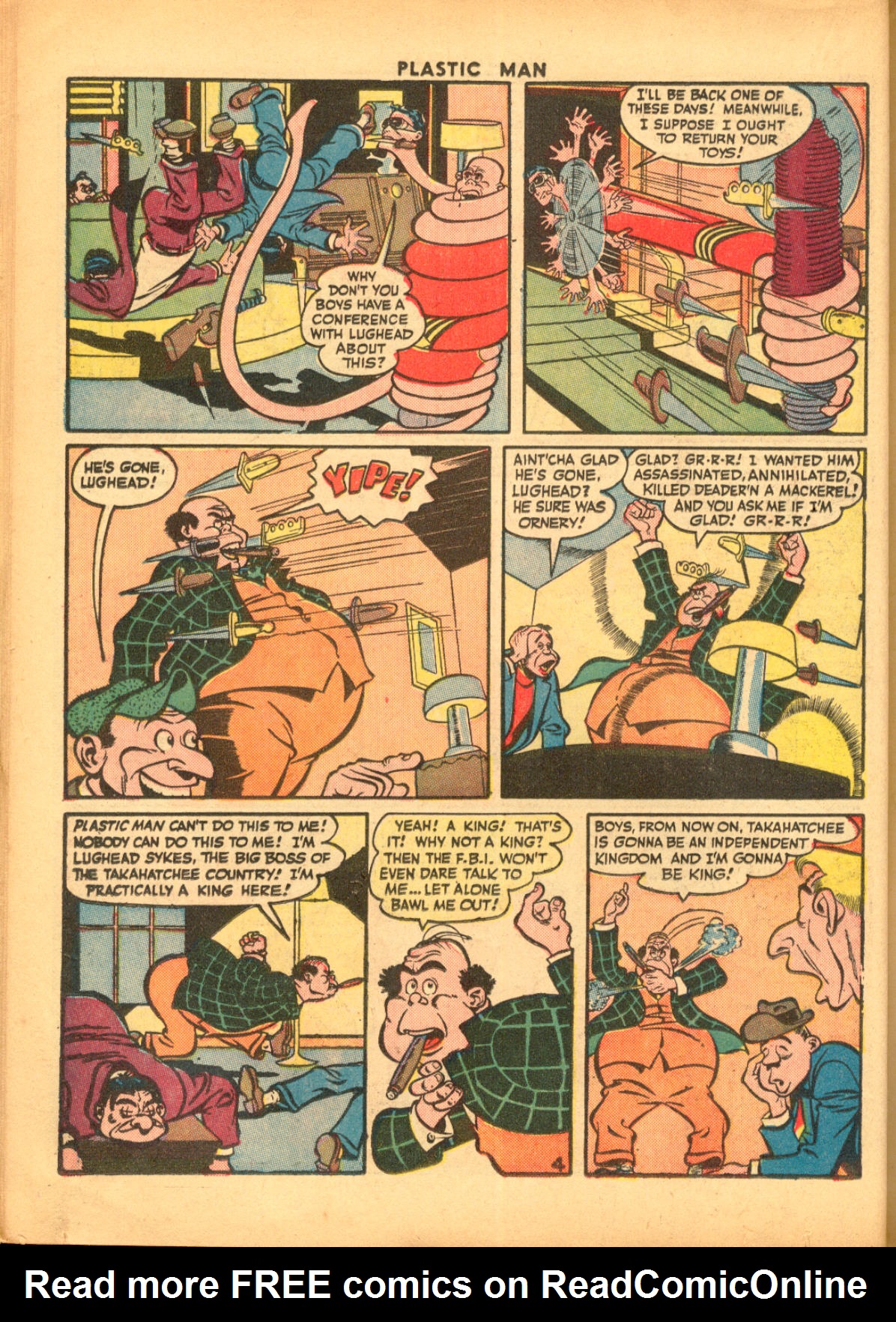 Plastic Man (1943) issue 4 - Page 18