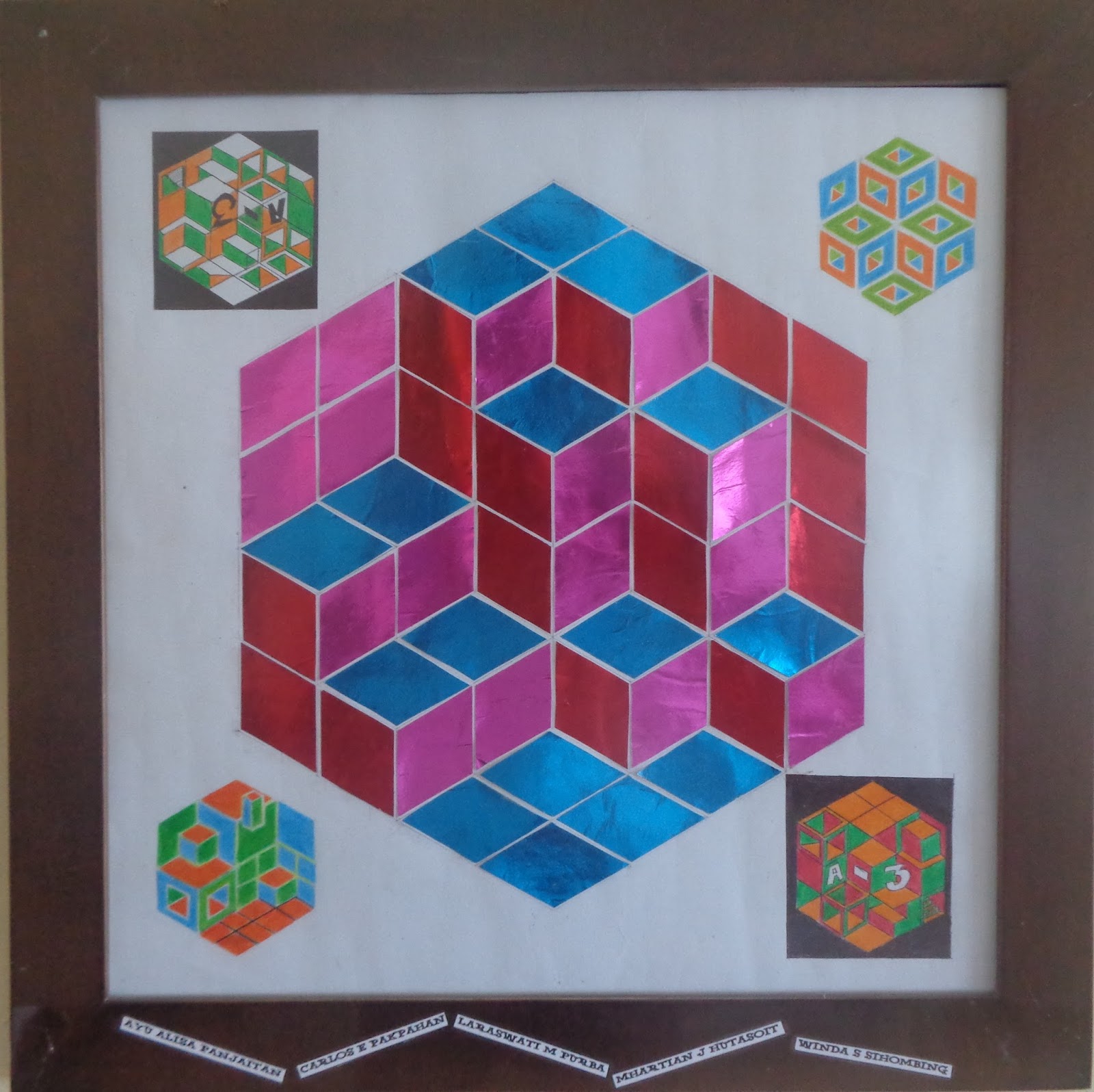 icara tentang matematika dan seni akan menjadi hal yang sulit bagi kita yang tidak memaham Berkarya Lewat Matematika dan Seni