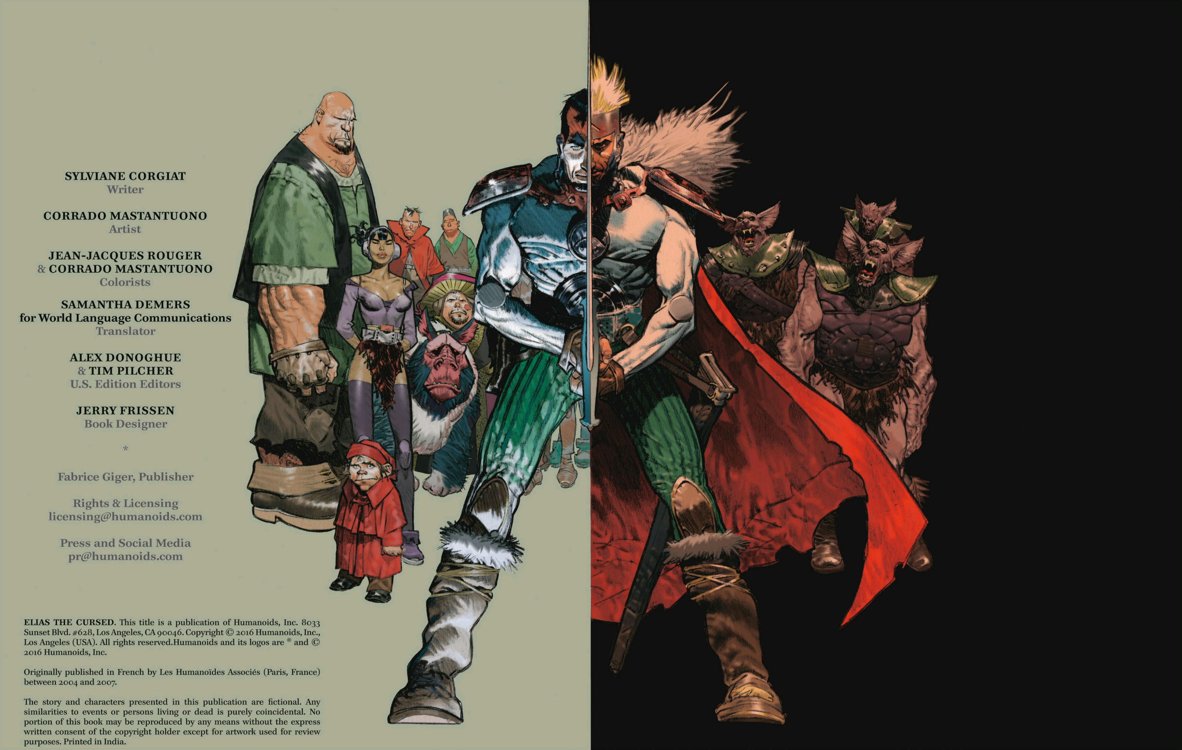 Read online Elias the Cursed comic -  Issue #1 - 3