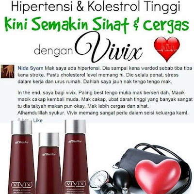 Vivix, Shaklee, antioksidan, antipenuaan, rahsia awet muda, rahsia kulit cantik, cara mencegah kanser, cara sembuhkan luka pembedahan, cara sembuhkan luka selepas bersalin, stroke, kolesterol tinggi,
