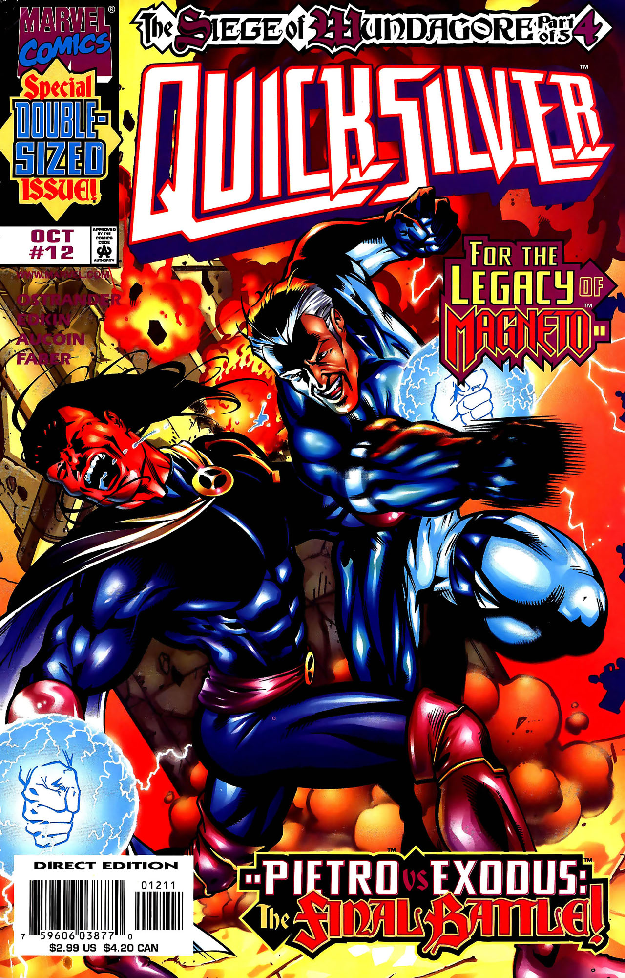 Read online Quicksilver comic -  Issue #12 - 1