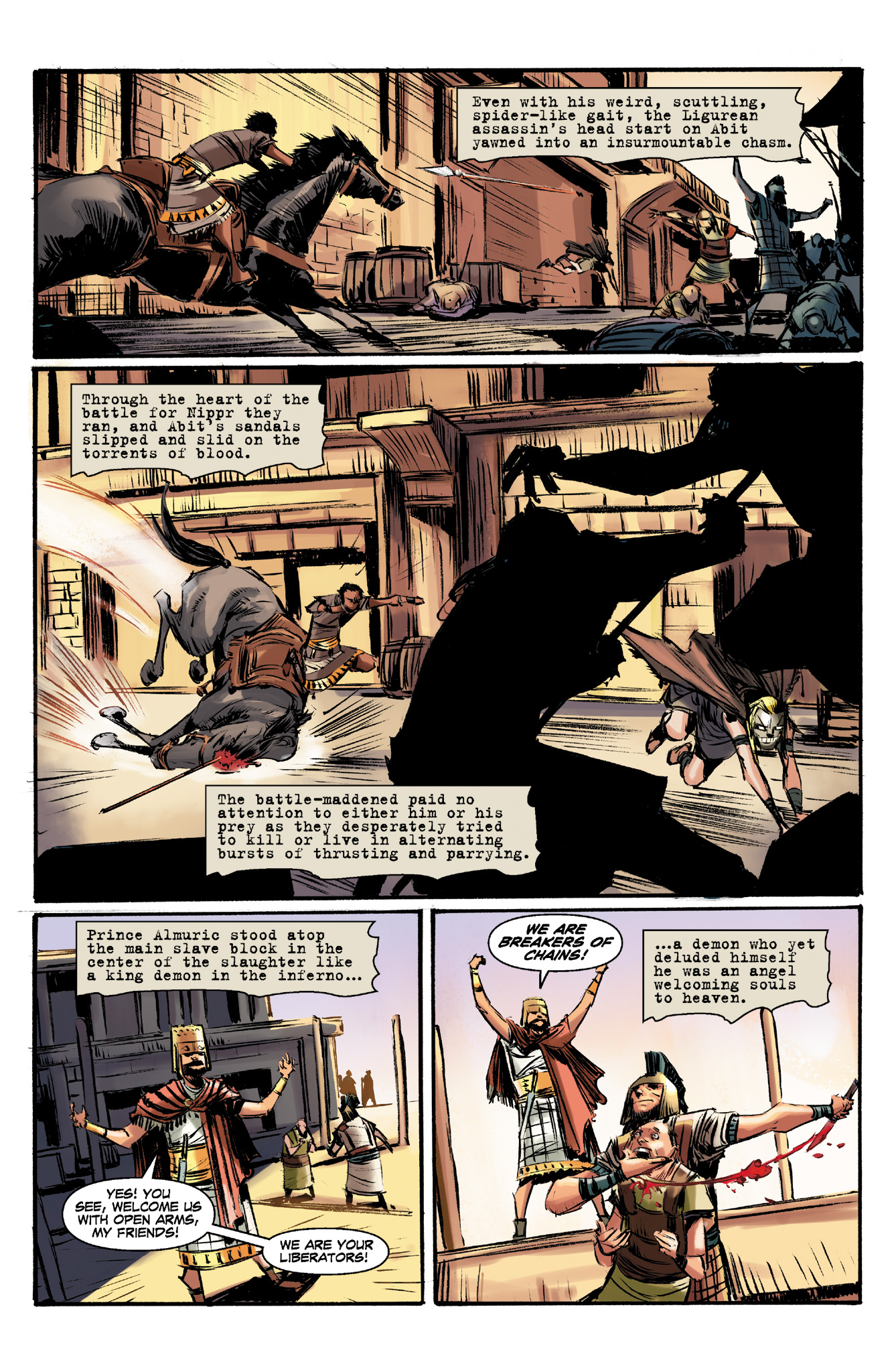 Read online Conan the Avenger comic -  Issue #9 - 10