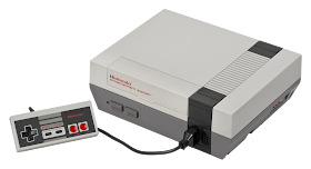 Nintendo (NES) games console