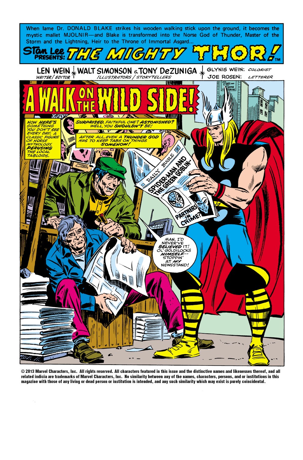 Read online Thor (1966) comic -  Issue #269 - 2