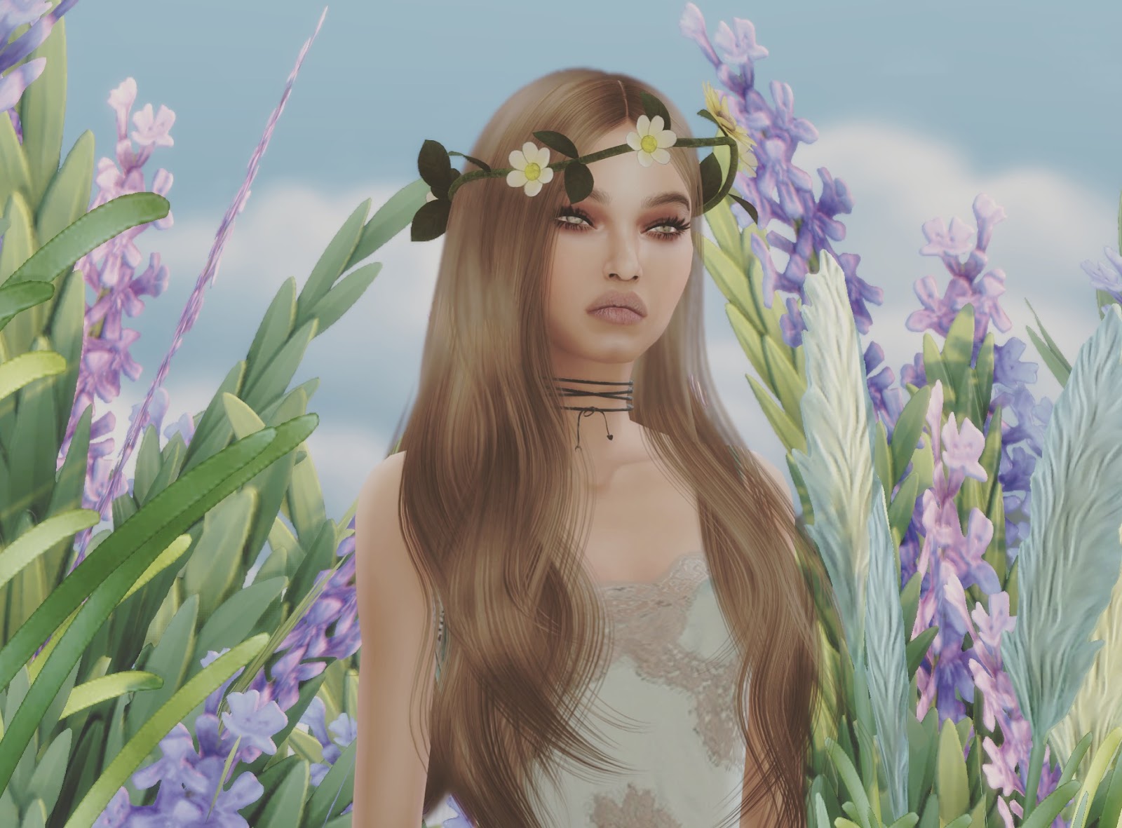 Moon Galaxy Sims Sims 4 Beautiful Girl LOOKBOOK