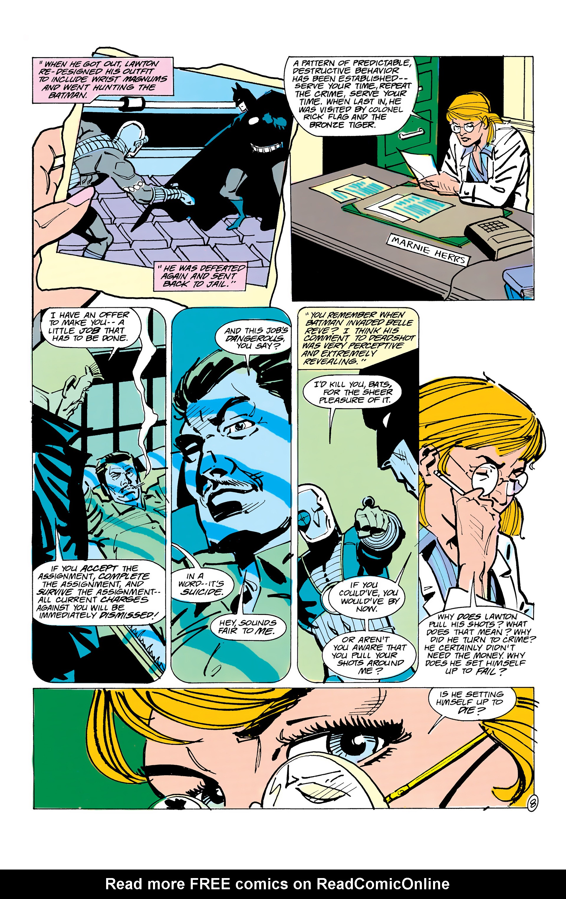 Read online Deadshot (1988) comic -  Issue #1 - 9