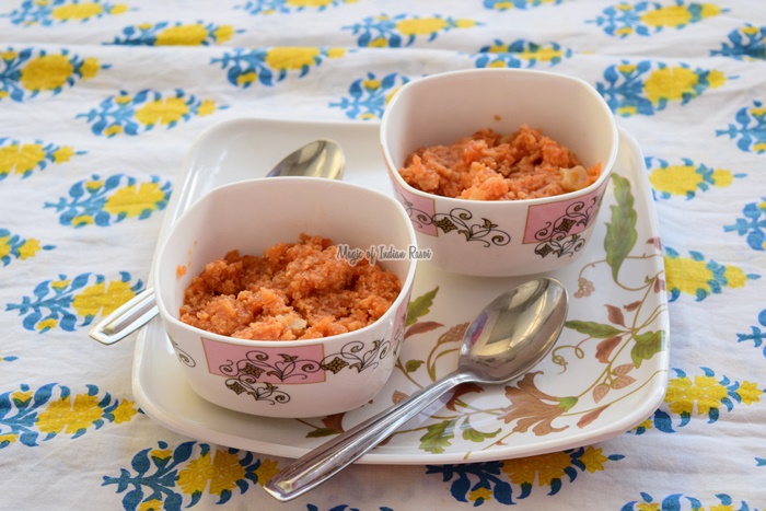 Gajjar Ka Halwa WO MawaCondensed Milk  Carrot Pudding  Winter Special - Priya R