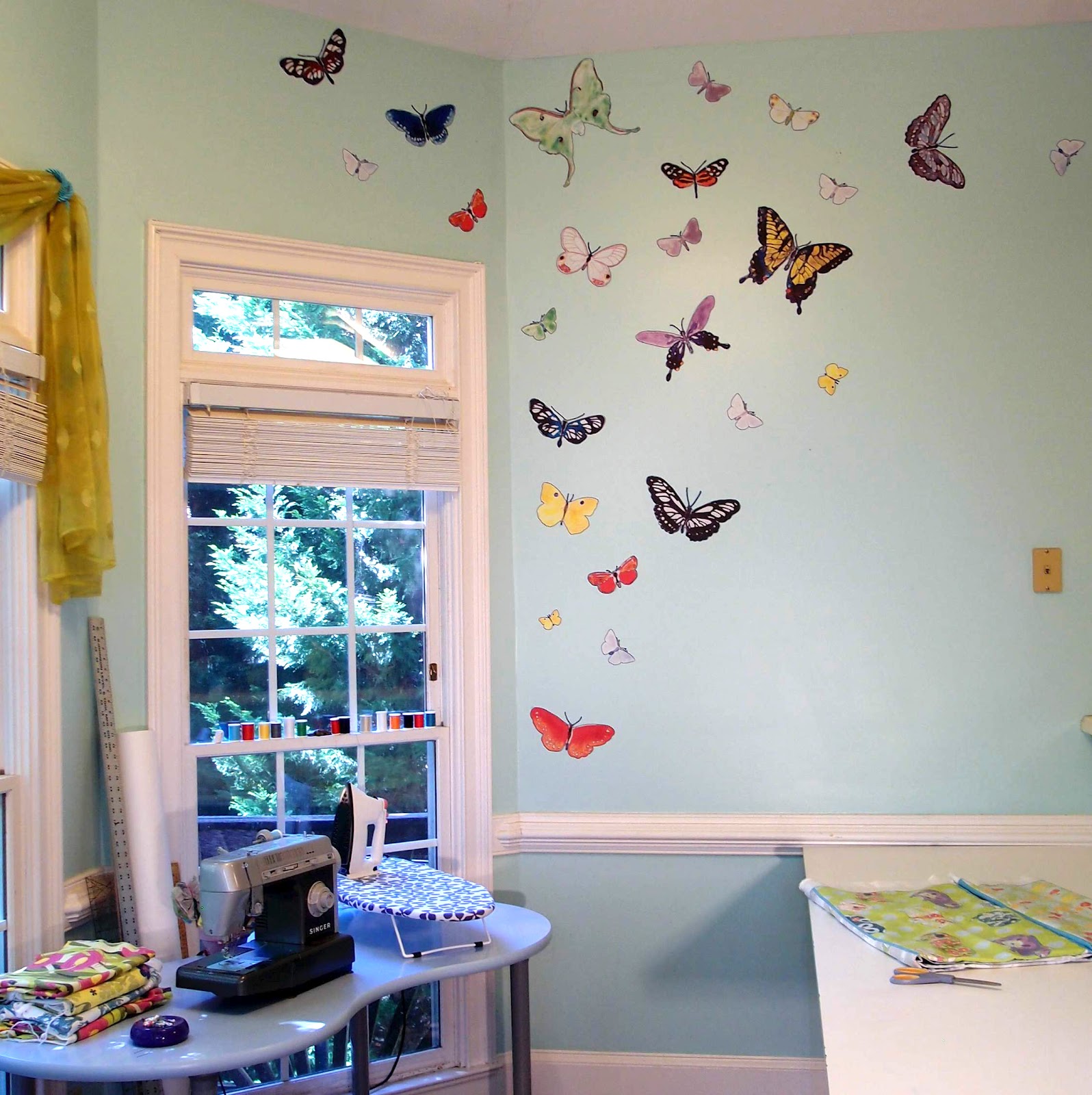 Ann Tuck's Super Mish Mash: Repositionable Wall Decals and Removable ...