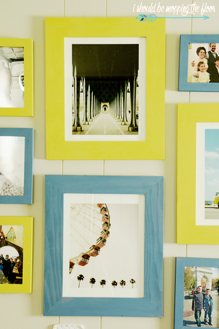 Kids' Room Gallery Wall i should be mopping the floor