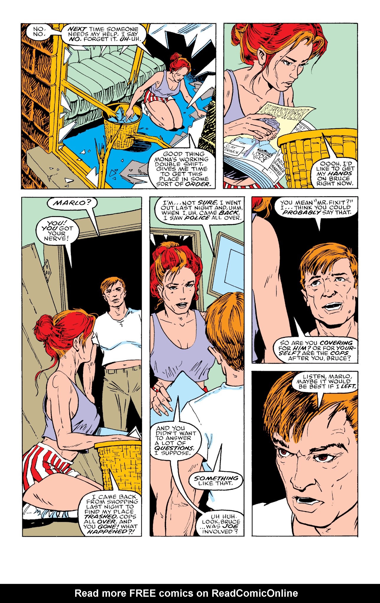 Read online Hulk Visionaries: Peter David comic - Issue # TPB 3 - 177